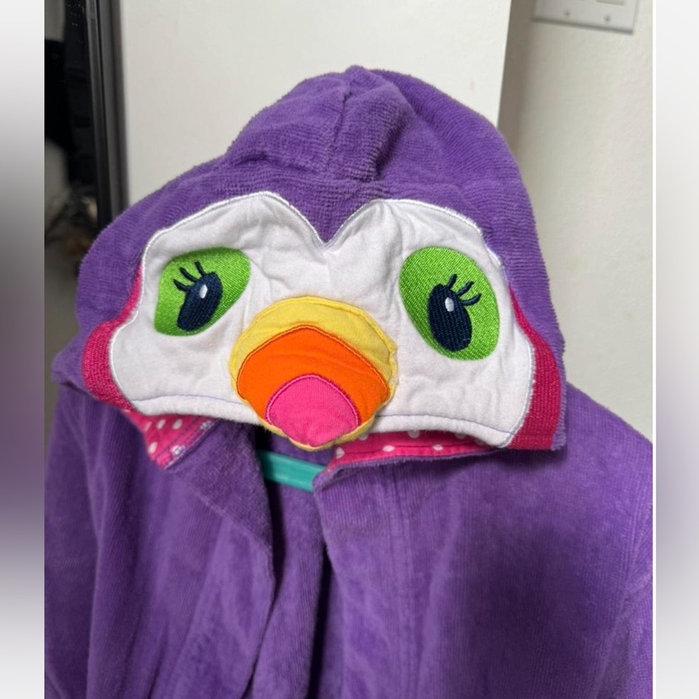 Owl Bath Robe - Picture 6 of 7